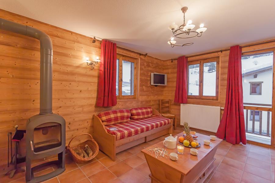 Rent in ski resort Les Balcons de Val Cenis Village - Val Cenis - Living room