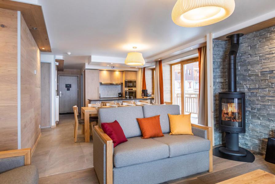 Rent in ski resort 5 room apartment 8-10 people - Les Balcons Platinium Val Cenis - Val Cenis - Stove