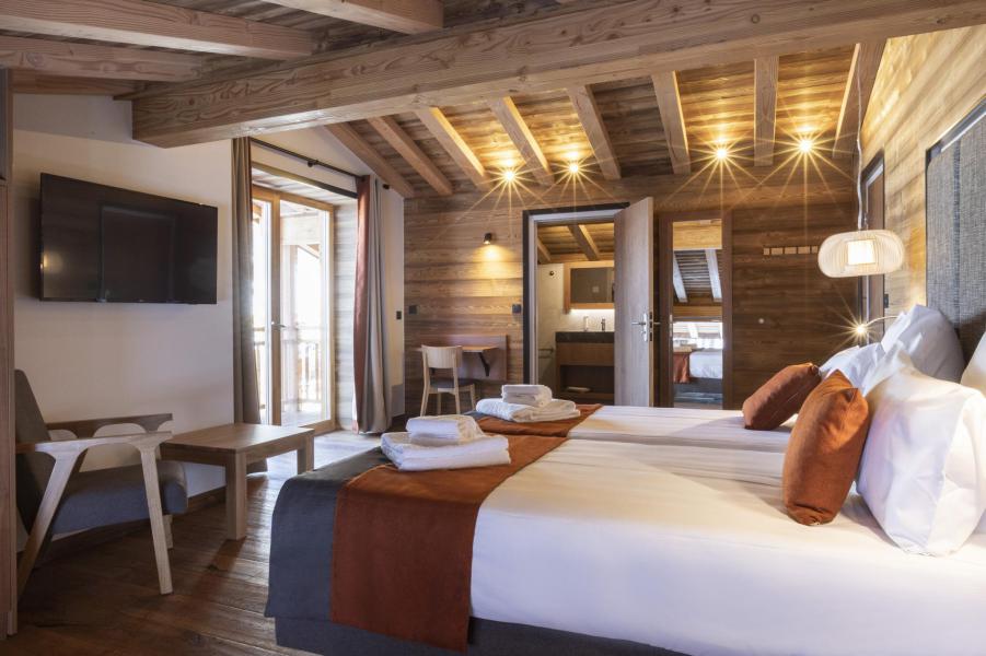 Rent in ski resort 8 room duplex apartment 16 people (superior) - Les Balcons Platinium Val Cenis - Val Cenis - Bedroom