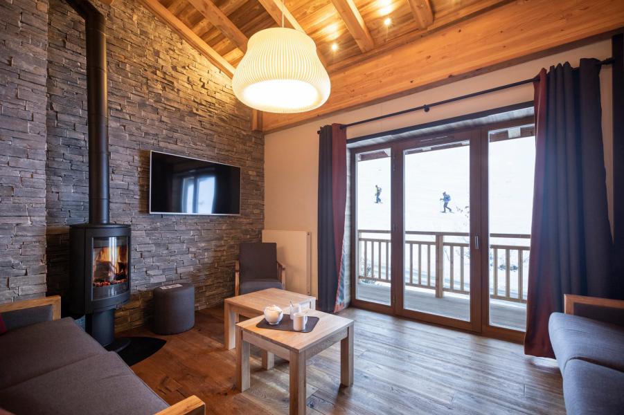 Location au ski Appartement 5 pièces 8-10 personnes - Les Balcons Platinium Val Cenis - Val Cenis - Table basse