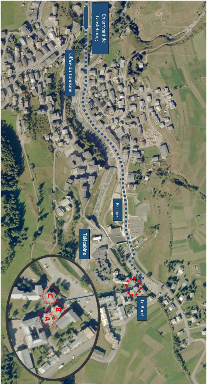 Location au ski Appartement 2 pièces 4 personnes (014) - Résidence Burel - Val Cenis - Plan