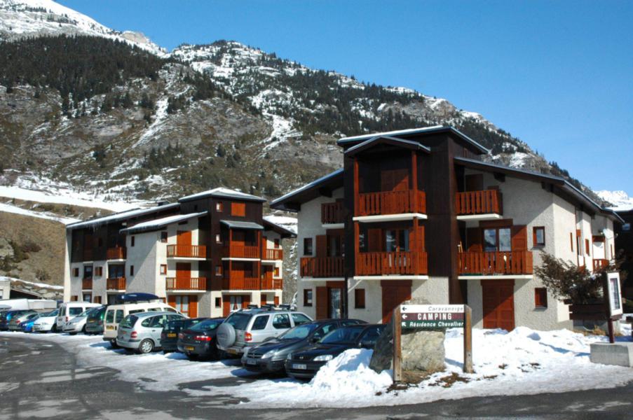 Location au ski Résidence Chevallier - Val Cenis - Extérieur hiver