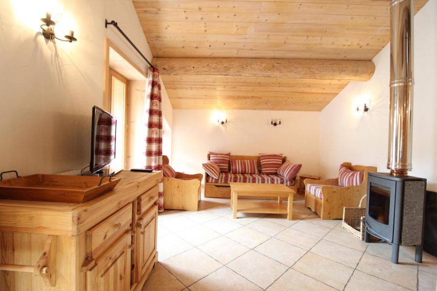 Location au ski Appartement 4 pièces mezzanine 10 personnes - Résidence Jorcin Lanslebourg - Val Cenis - Séjour