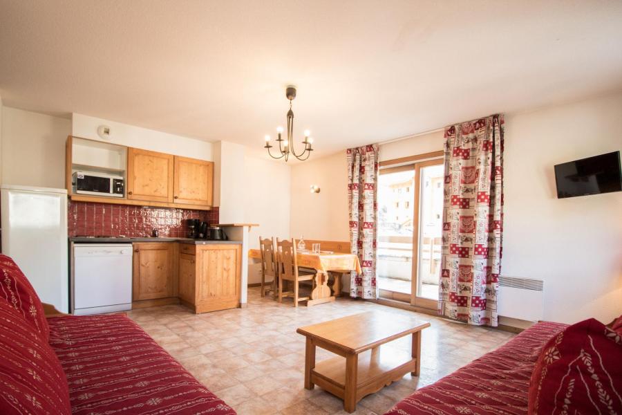 Rent in ski resort 2 room apartment 5 people (B03) - Résidence le Bonheur des Pistes - Val Cenis - Living room