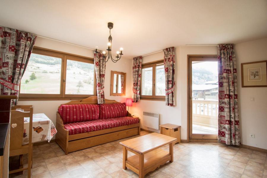 Skiverleih 3-Zimmer-Appartment für 6 Personen (A72) - Résidence le Bonheur des Pistes - Val Cenis - Wohnzimmer
