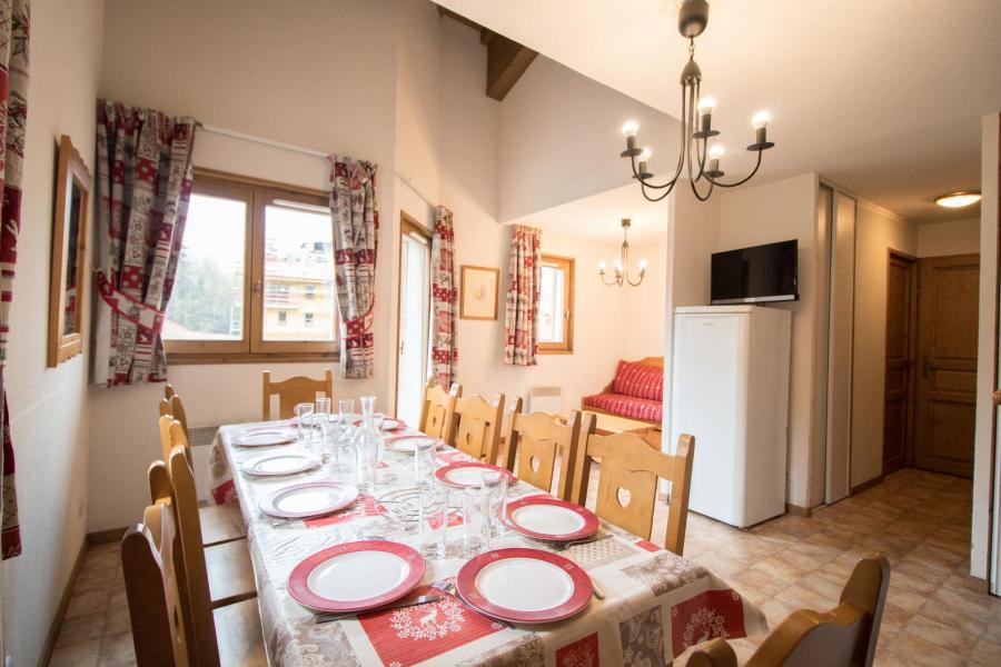 Skiverleih 4 Zimmer Maisonettewohnung für 10 Personen (A77) - Résidence le Bonheur des Pistes - Val Cenis - Wohnzimmer