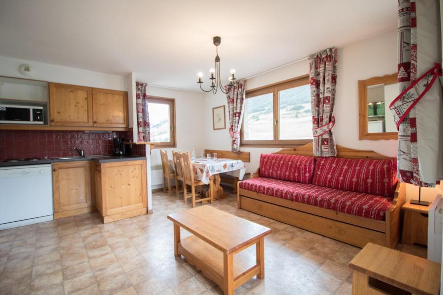 Location au ski Appartement 3 pièces 6 personnes (A72) - Résidence le Bonheur des Pistes - Val Cenis - Cuisine