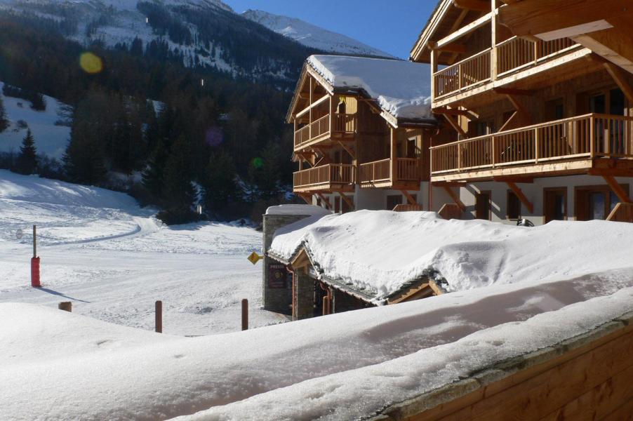 Аренда на лыжном курорте Résidence le Critérium - Val Cenis - зимой под открытым небом