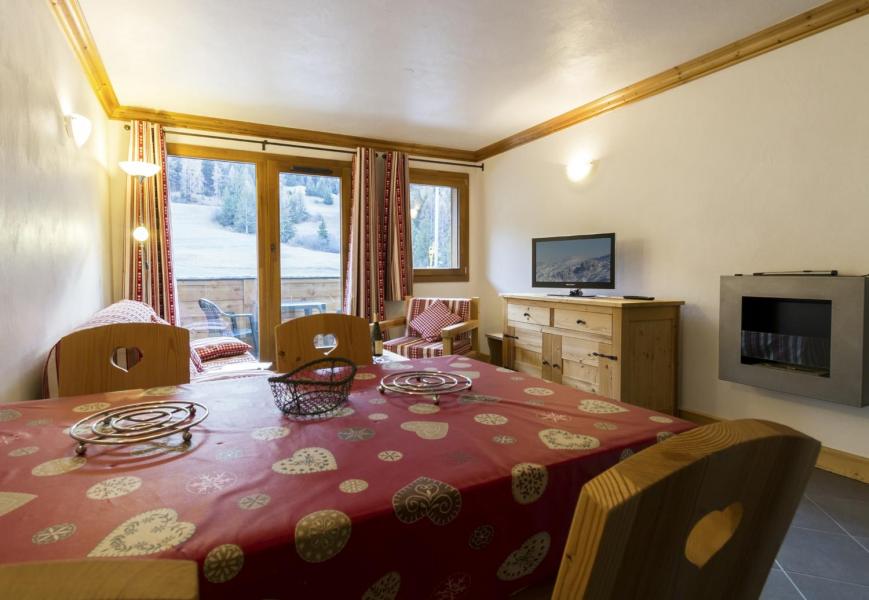 Skiverleih 4-Zimmer-Appartment für 6 Personen - Résidence le Critérium - Val Cenis - Kamin