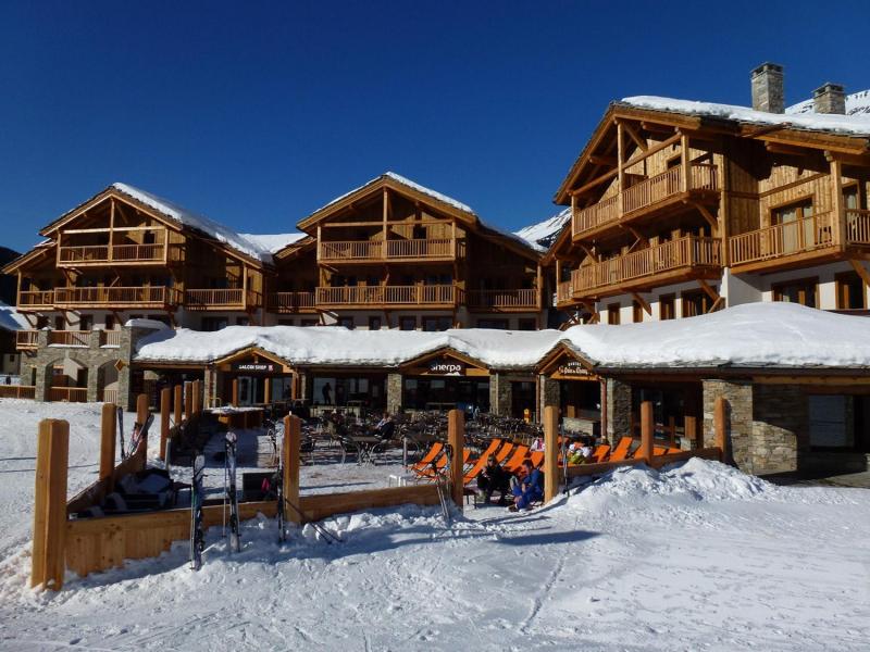 Аренда на лыжном курорте Résidence le Critérium - Val Cenis - зимой под открытым небом