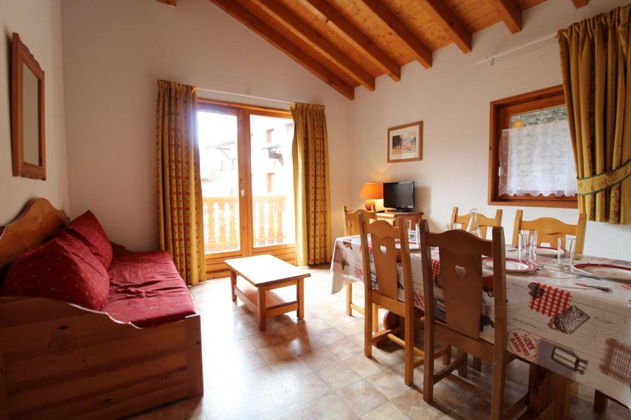 Rent in ski resort 3 room apartment 6 people (9) - Résidence les Essarts - Val Cenis - Living room