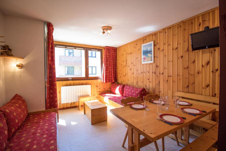 Ski verhuur Appartement 2 kamers 5 personen (C34) - Résidences du Quartier Napoléon - Val Cenis - Woonkamer