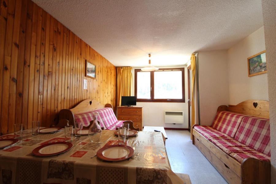 Ski verhuur Appartement 3 kamers 7 personen (A21) - Résidences du Quartier Napoléon - Val Cenis - Woonkamer