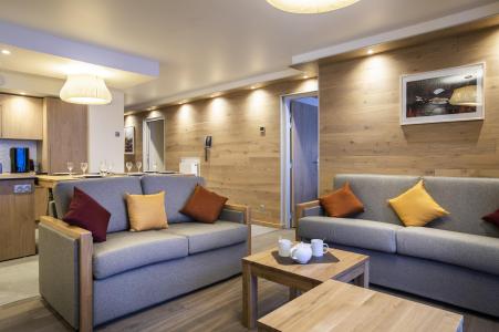 Rent in ski resort 4 room apartment 6-8 people - Les Balcons Platinium Val Cenis - Val Cenis - Bench seat