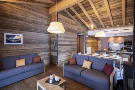 Аренда на лыжном курорте Апартаменты 5 комнат  8-10 чел. - Les Balcons Platinium Val Cenis - Val Cenis - Диван кровать