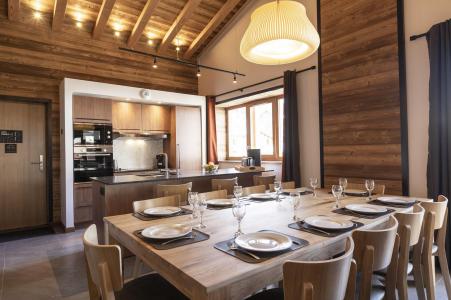 Rent in ski resort 6 room apartment 10-12 people - Les Balcons Platinium Val Cenis - Val Cenis - Dining area