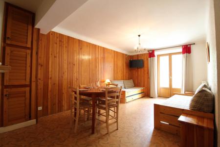 Ski verhuur Appartement 2 kamers 5 personen (003) - Résidence Jorcin Lanslebourg - Val Cenis - Woonkamer