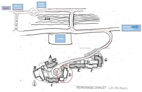 Skiverleih Résidence Valmonts - Val Cenis - Plan