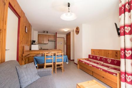 Ski verhuur Appartement 3 kamers 7 personen (C14) - Résidences du Quartier Napoléon - Val Cenis - Woonkamer