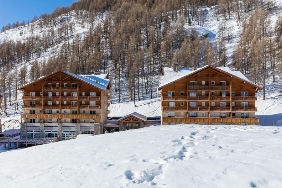 Ski verhuur Les Terrasses de Labrau - Val d'Allos - Buiten winter