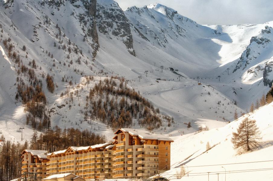 Ski verhuur Résidence Plein Sud - Val d'Allos - Buiten winter