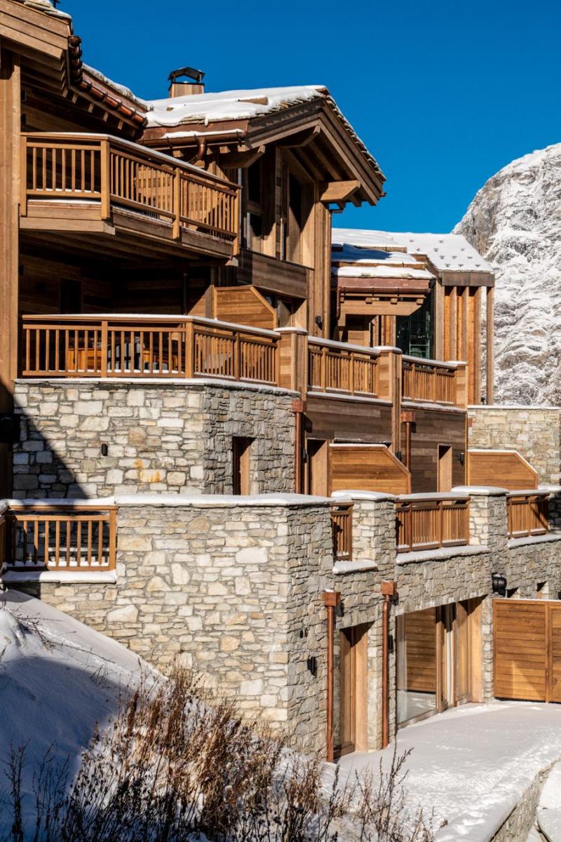 Vacances en montagne Alaska Lodge - Val d'Isère - Extérieur hiver