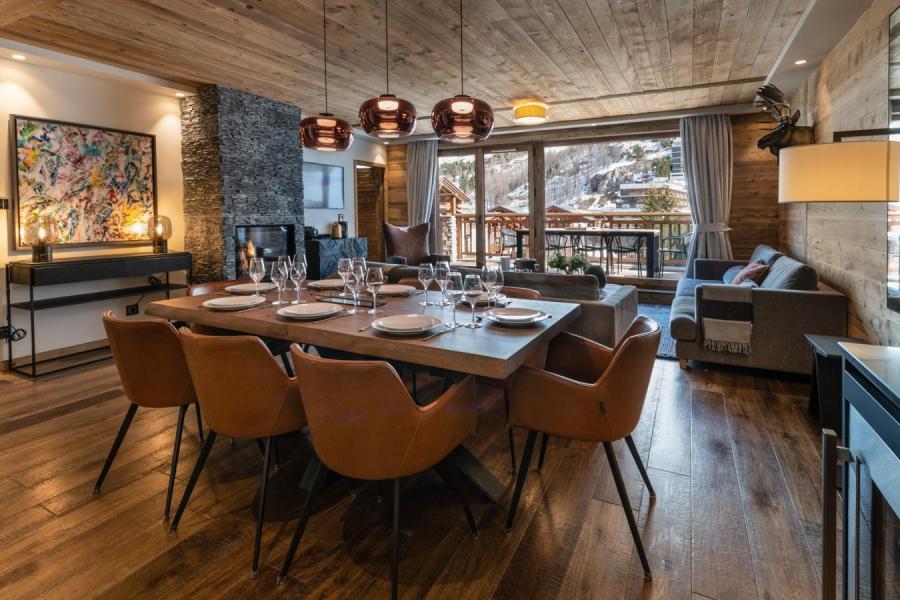 Soggiorno sugli sci Appartamento 4 stanze con cabina per 6-8 persone (03) - Alaska Lodge - Val d'Isère - Soggiorno