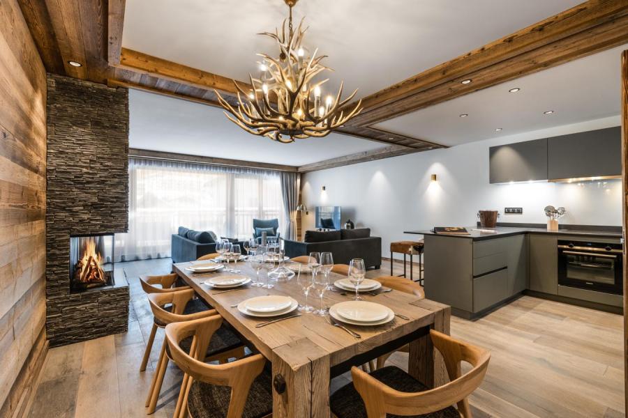 Location au ski Appartement 4 pièces cabine 6-8 personnes (01) - Alaska Lodge - Val d'Isère - Séjour