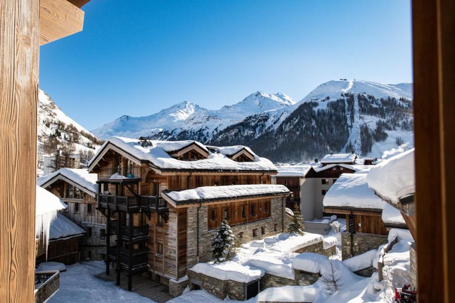 Location au ski Appartement 5 pièces cabine 8-10 personnes (06) - Alaska Lodge - Val d'Isère - Balcon