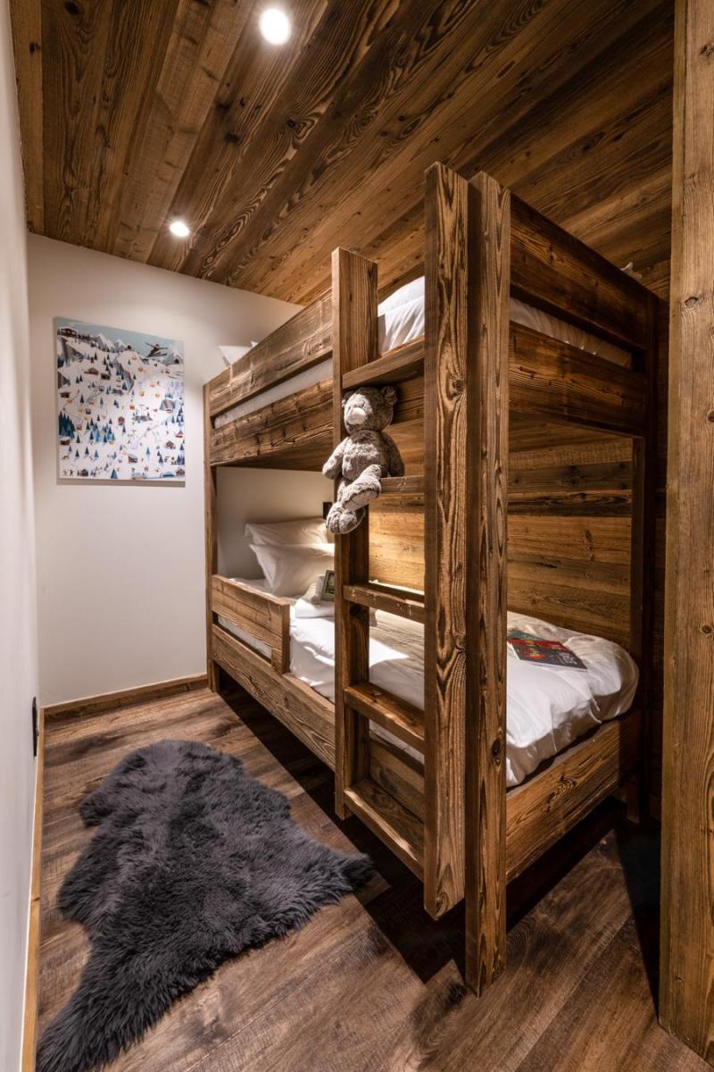 Skiverleih Wohnung 4 Zimmer Kabine 6-8 Personen (03) - Alaska Lodge - Val d'Isère - Offener Schlafbereich