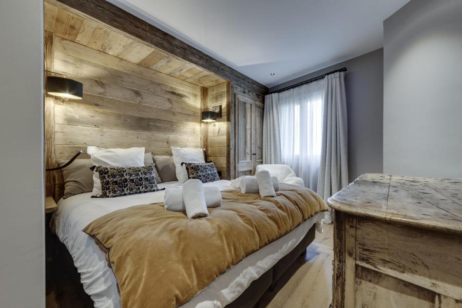 Rent in ski resort 6 room triplex chalet 13 people - Cahokia - Val d'Isère - Bedroom