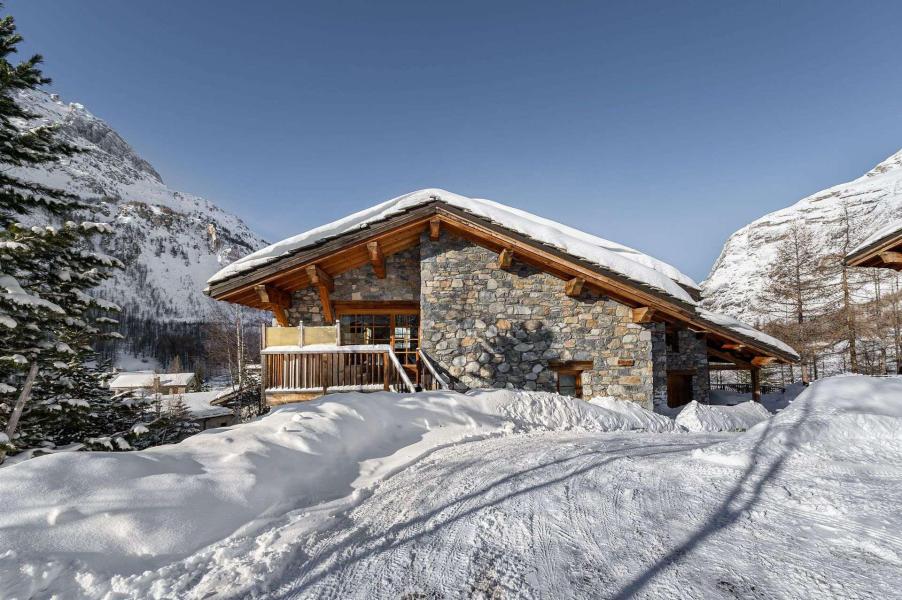 Каникулы в горах Шале 6 комнат 9 чел. - Chalet Klosters - Val d'Isère - зимой под открытым небом