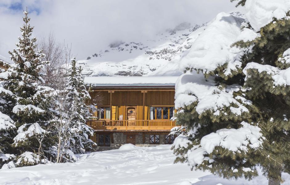 Vacances en montagne Chalet le Cabri - Val d'Isère - Extérieur hiver