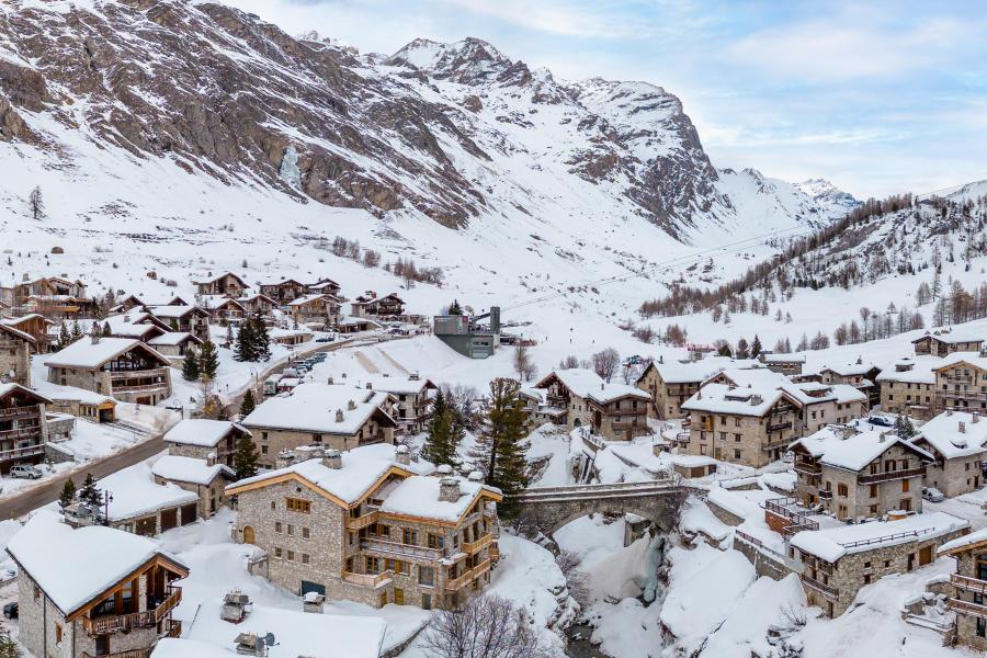 Каникулы в горах Chalet les Sources de l'Isère  - Val d'Isère - зимой под открытым небом