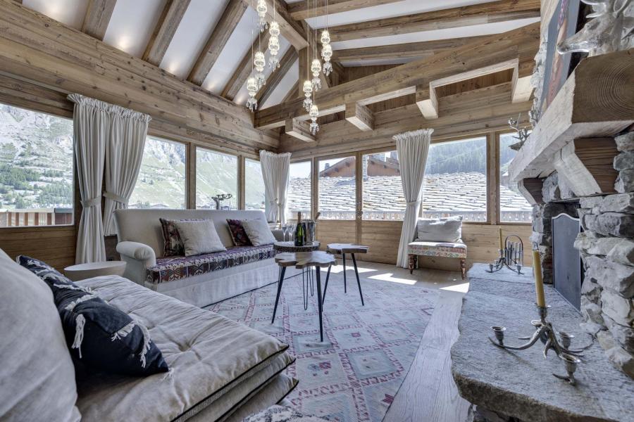 Location au ski Chalet triplex 8 pièces 14 personnes - Chalet Neve - Val d'Isère - Séjour