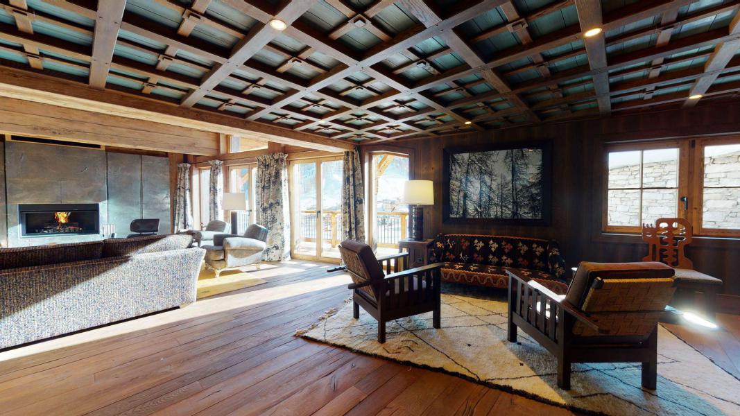 Аренда на лыжном курорте Шале квадриплекс 6 комнат 14 чел. - Chalet Ottawa - Val d'Isère - Салон