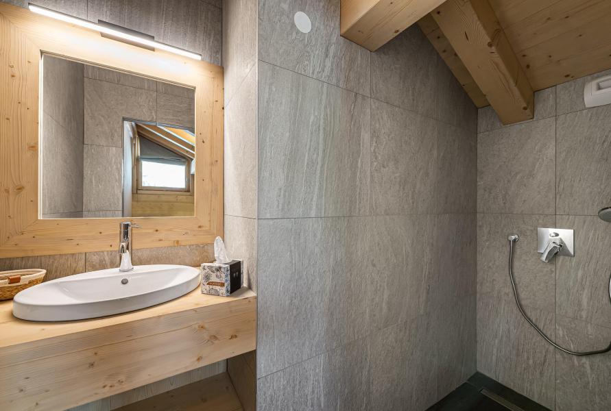 Skiverleih Duplex Wohnung 6 Zimmer 11 Personnen - Chalet Saint Joseph - Val d'Isère - Badezimmer