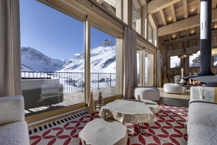 Location au ski Appartement triplex 6 pièces 10 personnes (MARIUS) - Le Chalet Chardon - Val d'Isère - Séjour