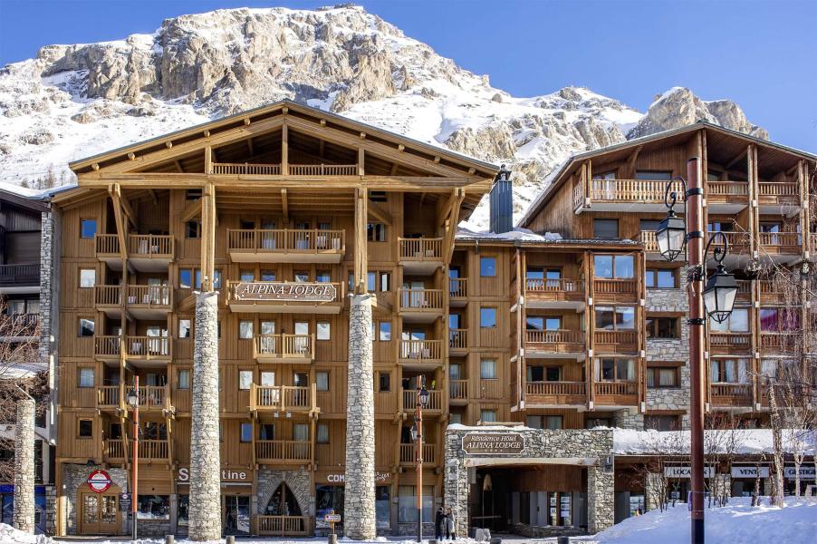 Location au ski Résidence Alpina Lodge - Val d'Isère - Extérieur hiver