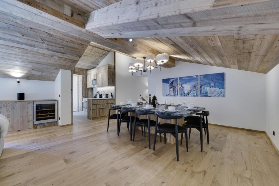 Skiverleih 5 Zimmer Maisonettewohnung für 8 Personen (3) - Résidence Arolay - Val d'Isère - Wohnzimmer