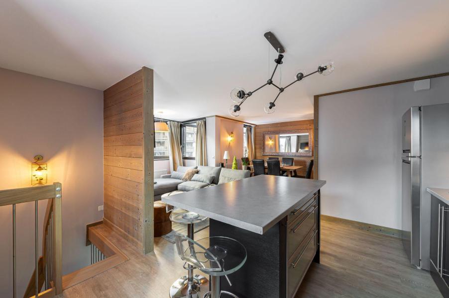 Wynajem na narty Apartament duplex 3 pokojowy 6 osób (202) - Résidence de Solaise - Val d'Isère - Kuchnia