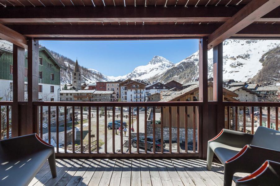 Rent in ski resort 5 room apartment 8 people (2) - Résidence Glaciers - Val d'Isère - Balcony