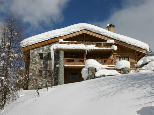 Skiverleih 5 Zimmer Maisonettewohnung für 8 Personen (5) - Résidence Grand Tétras - Val d'Isère - Draußen im Winter