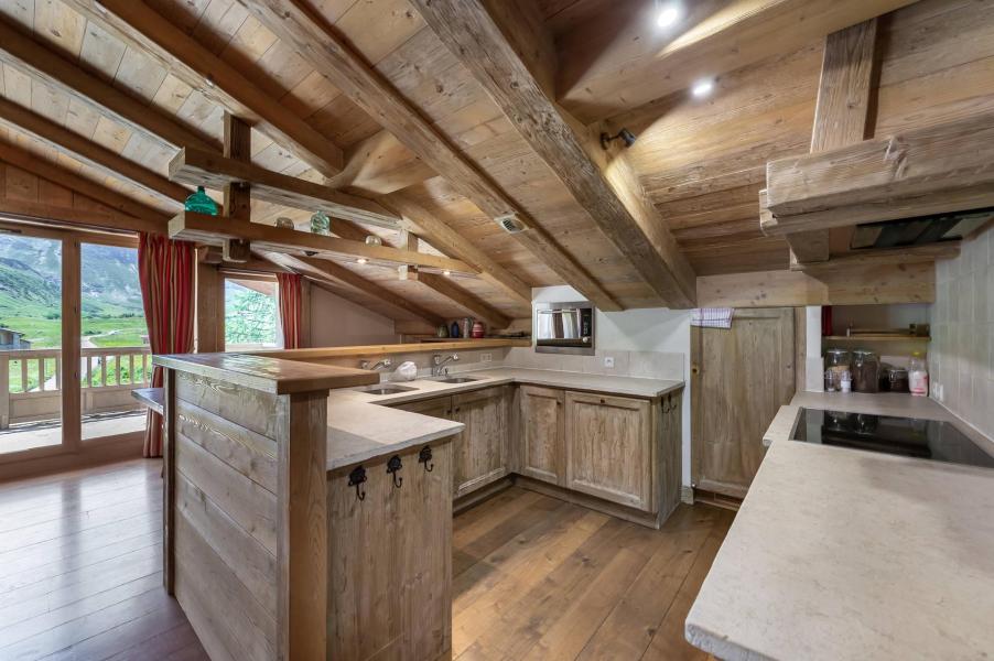 Ski verhuur Appartement duplex 5 kamers 8 personen (5) - Résidence Grand Tétras - Val d'Isère - Keukenblok