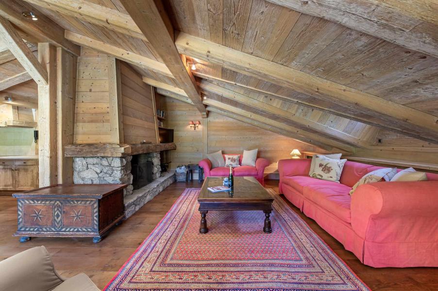 Ski verhuur Appartement duplex 5 kamers 8 personen (5) - Résidence Grand Tétras - Val d'Isère - Woonkamer