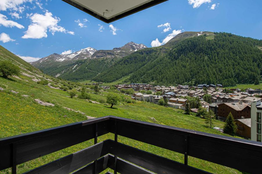 Soggiorno sugli sci Appartamento 4 stanze per 7 persone (49) - Résidence Hauts de Val - Val d'Isère - Balcone