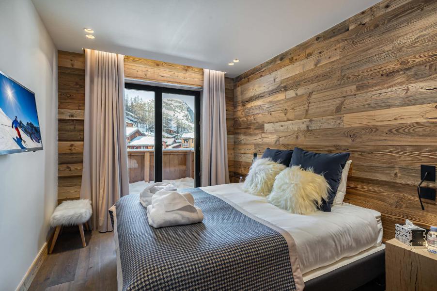 Skiverleih 4-Zimmer-Appartment für 9 Personen (THE VIEW) - Résidence la Forêt - Val d'Isère - Schlafzimmer