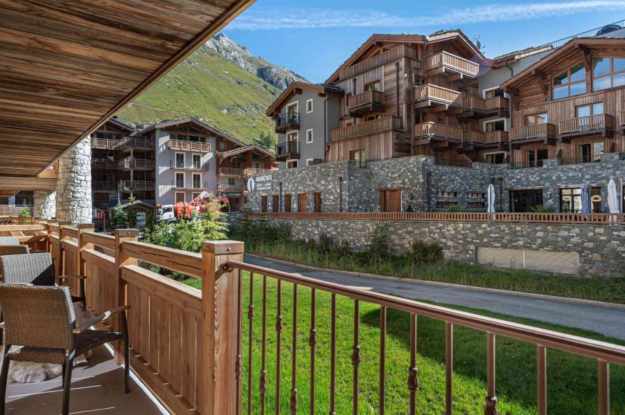 Rent in ski resort 4 room apartment 8 people (104) - Résidence le Grizzly - Val d'Isère - Balcony