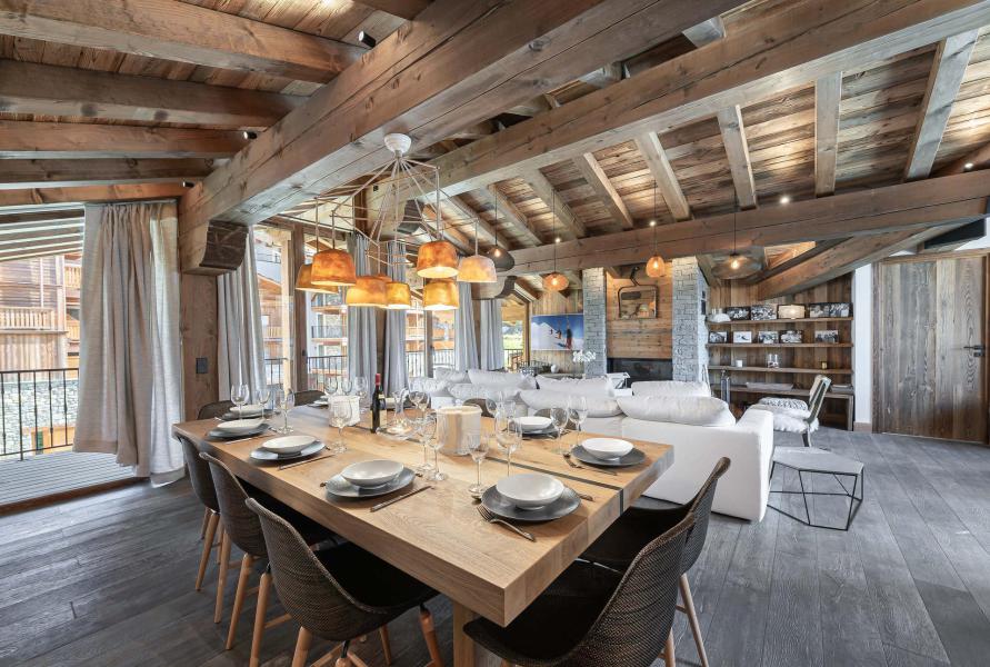 Alquiler al esquí Apartamento dúplex 5 piezas 8 personas (203) - Résidence le Grizzly - Val d'Isère - Comedor