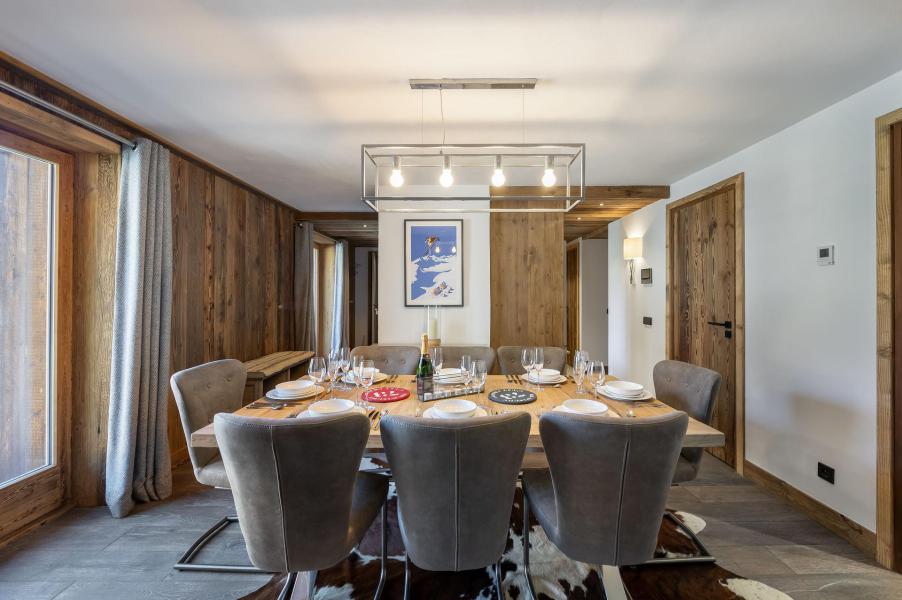 Ski verhuur Appartement 4 kamers 8 personen (104) - Résidence le Grizzly - Val d'Isère - Woonkamer